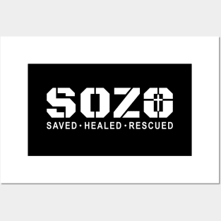 Sozo, Greek for Salvation and healing Posters and Art